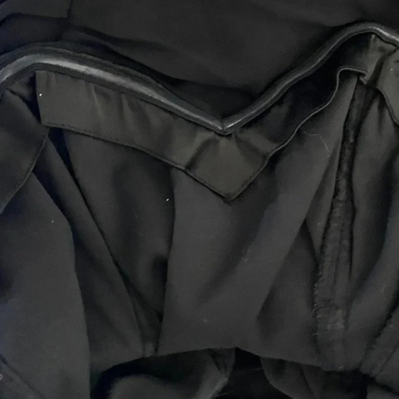 H&M S‎ black strapless ruched cocktail dress with zipper back - Picture 8 of 8